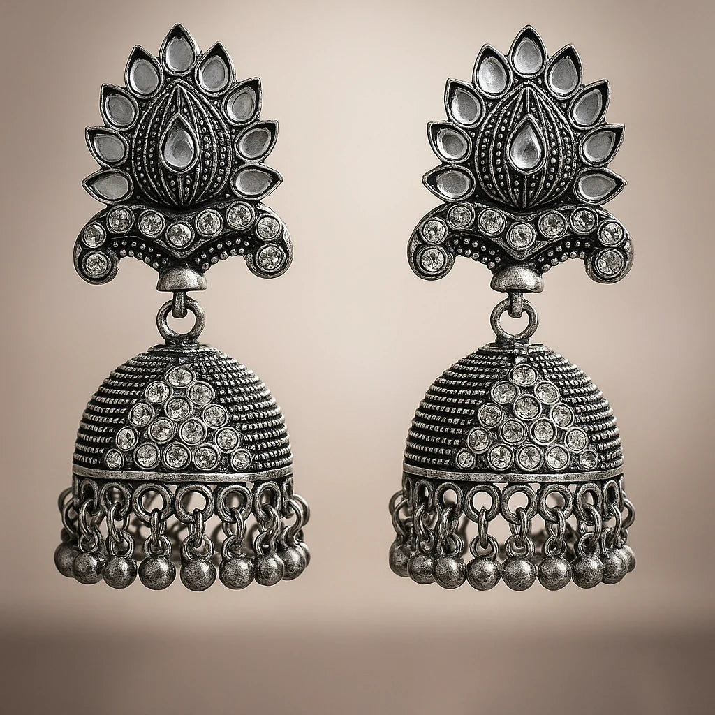 Oxidised Earrings