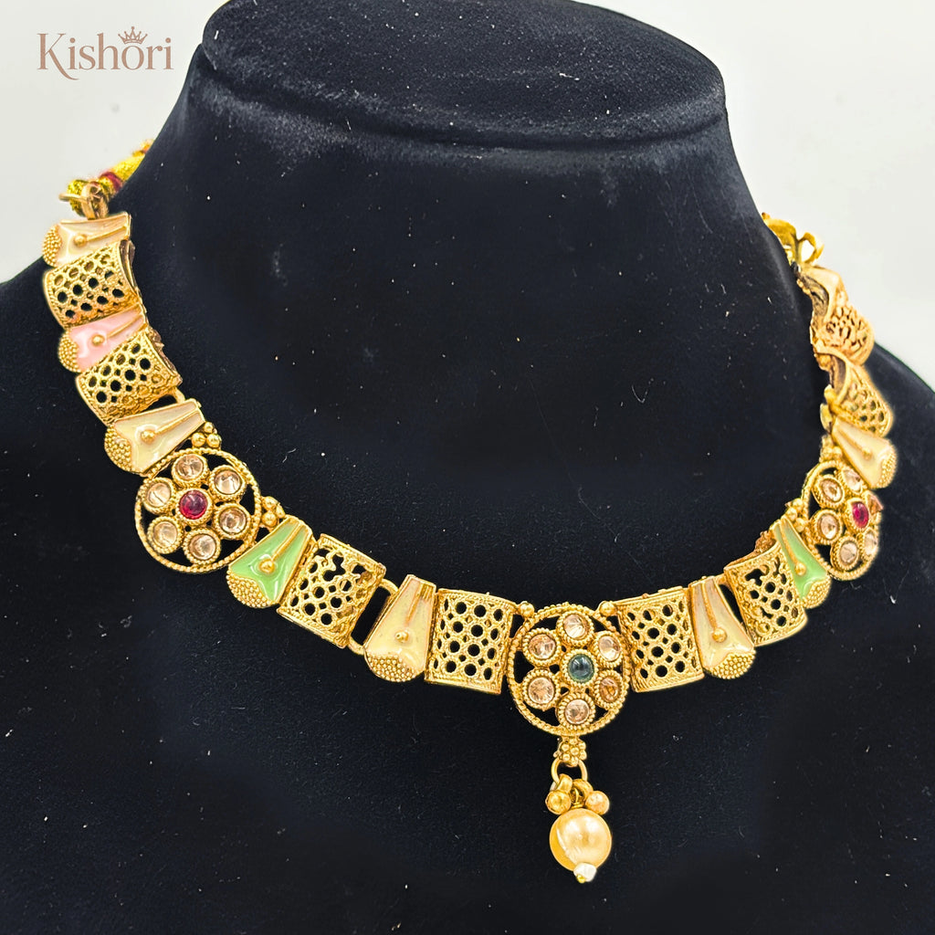 Rajwadi necklace