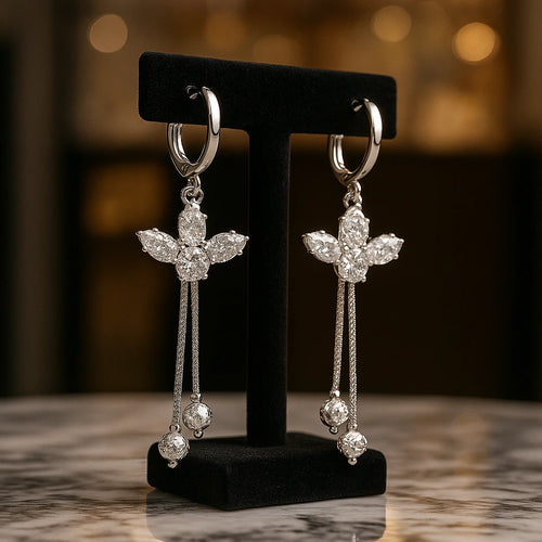 Angel Wing Dangle Earrings