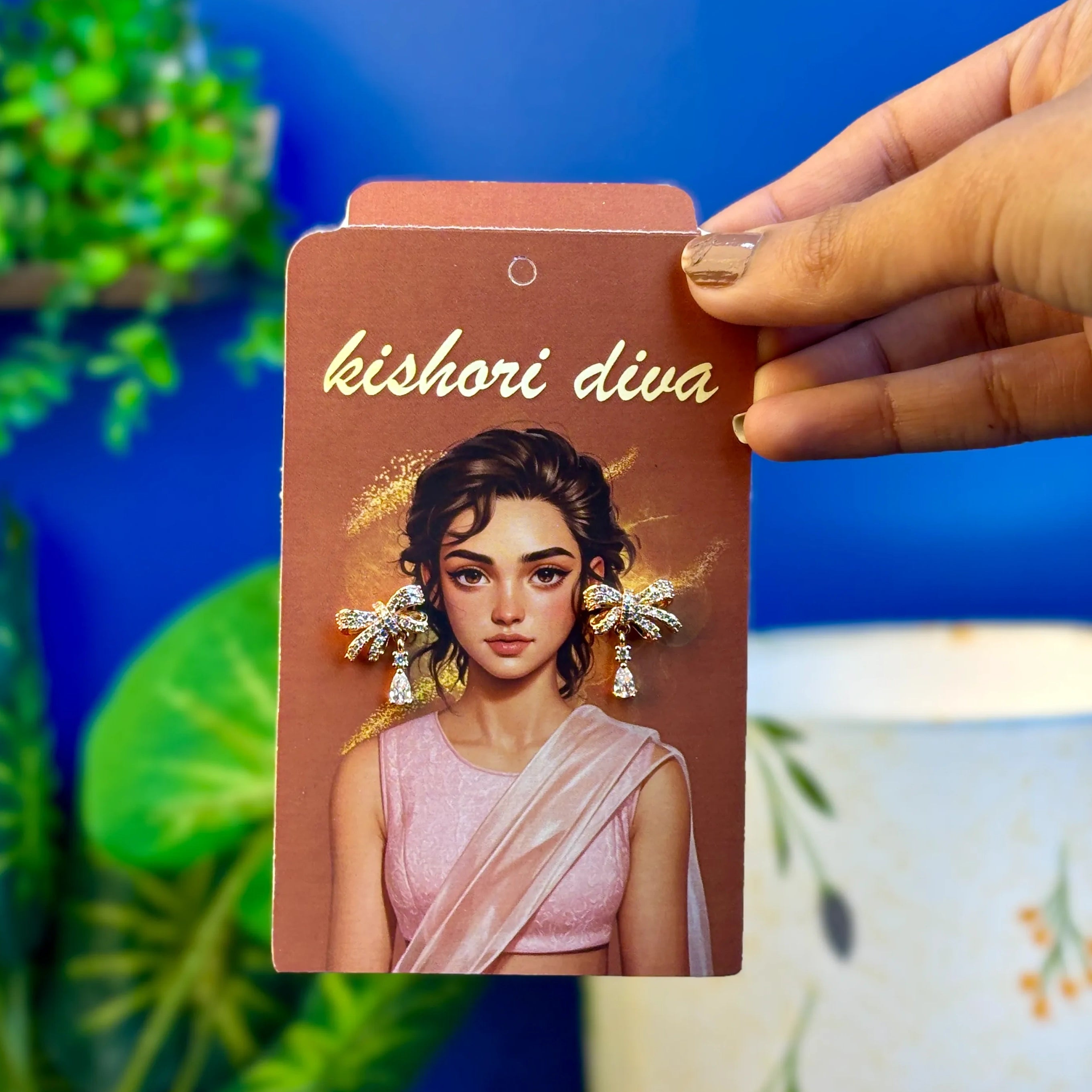 The Lumina Bow Earrings