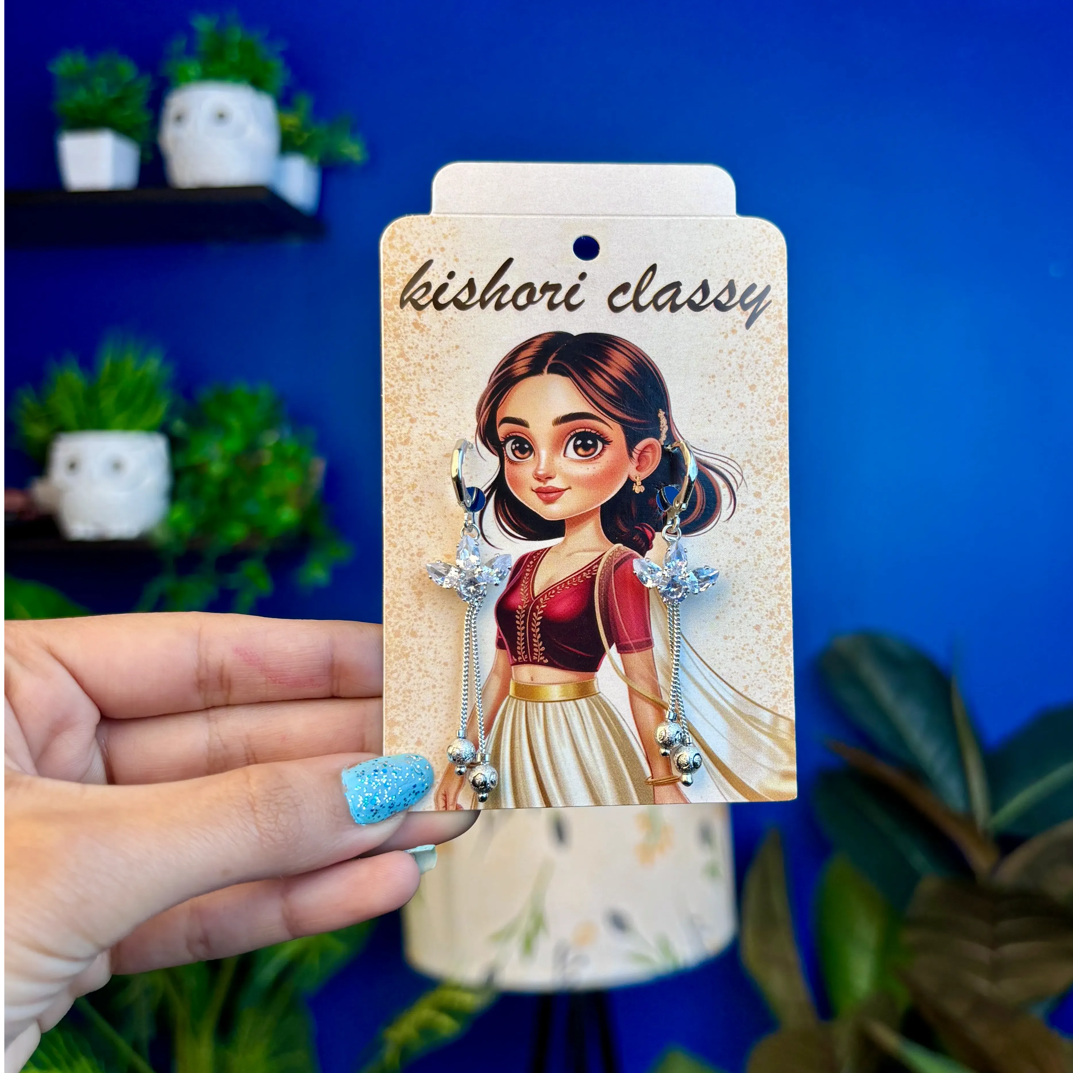 Angel Wing Dangle Earrings