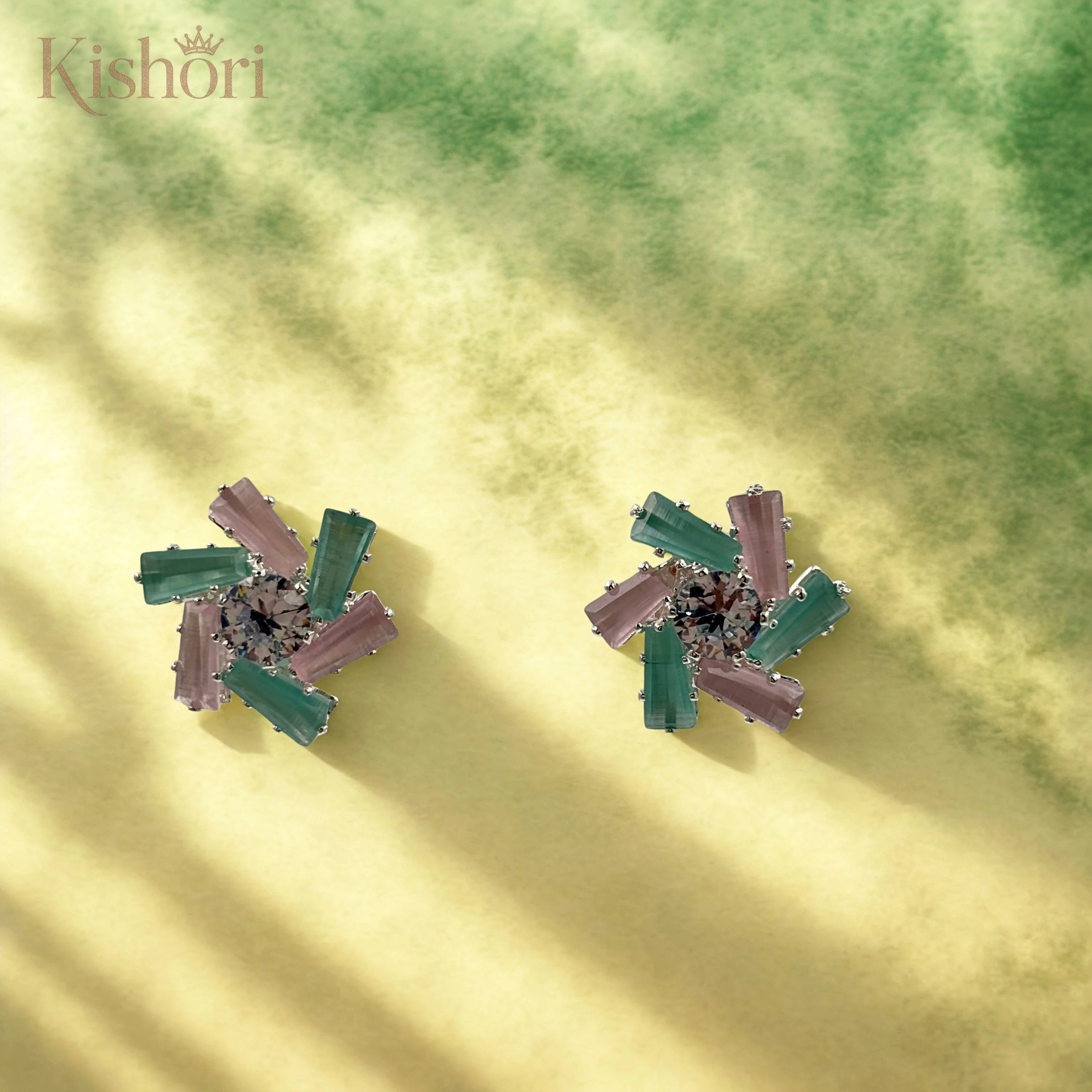 Pastel Petal Earrings