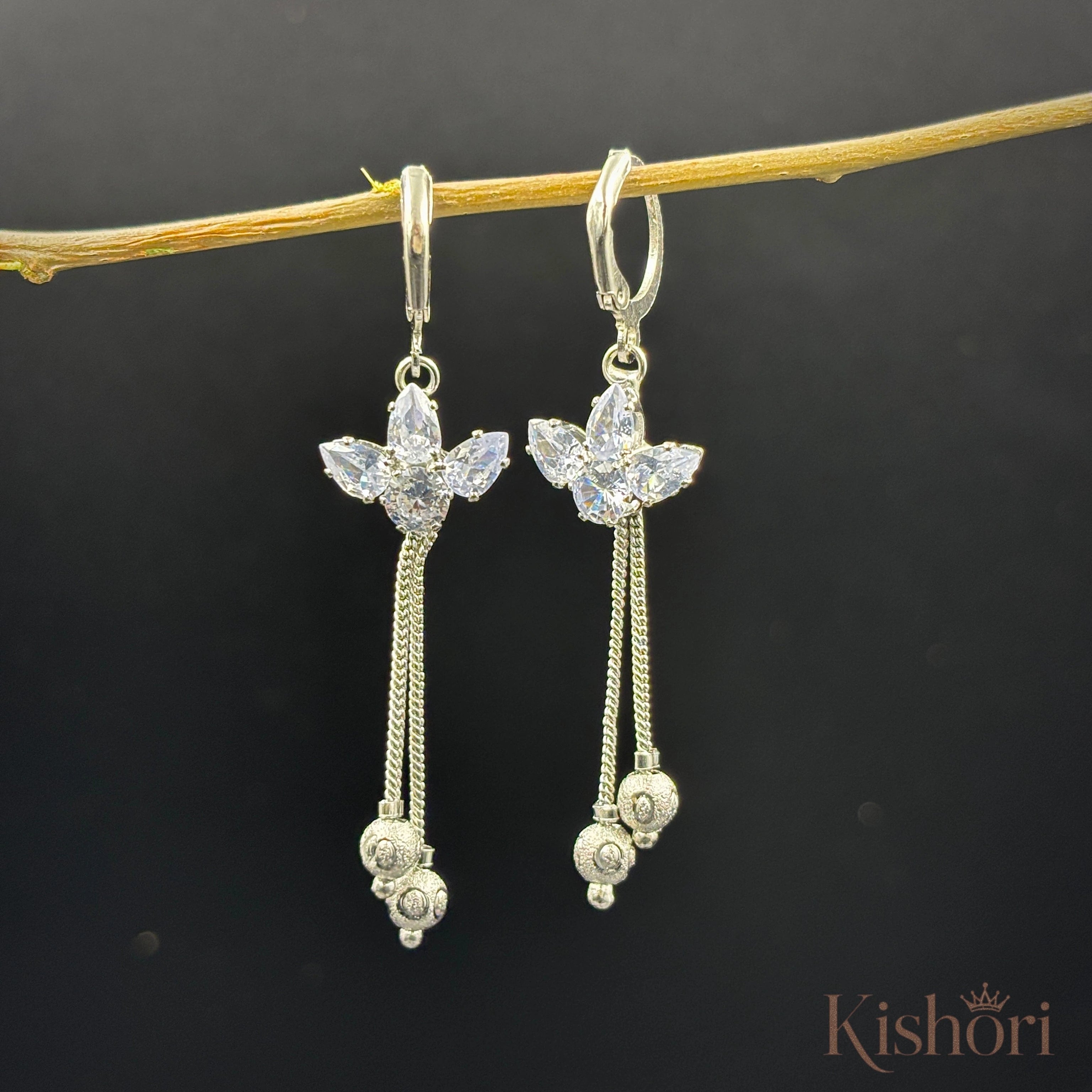 Angel Wing Dangle Earrings