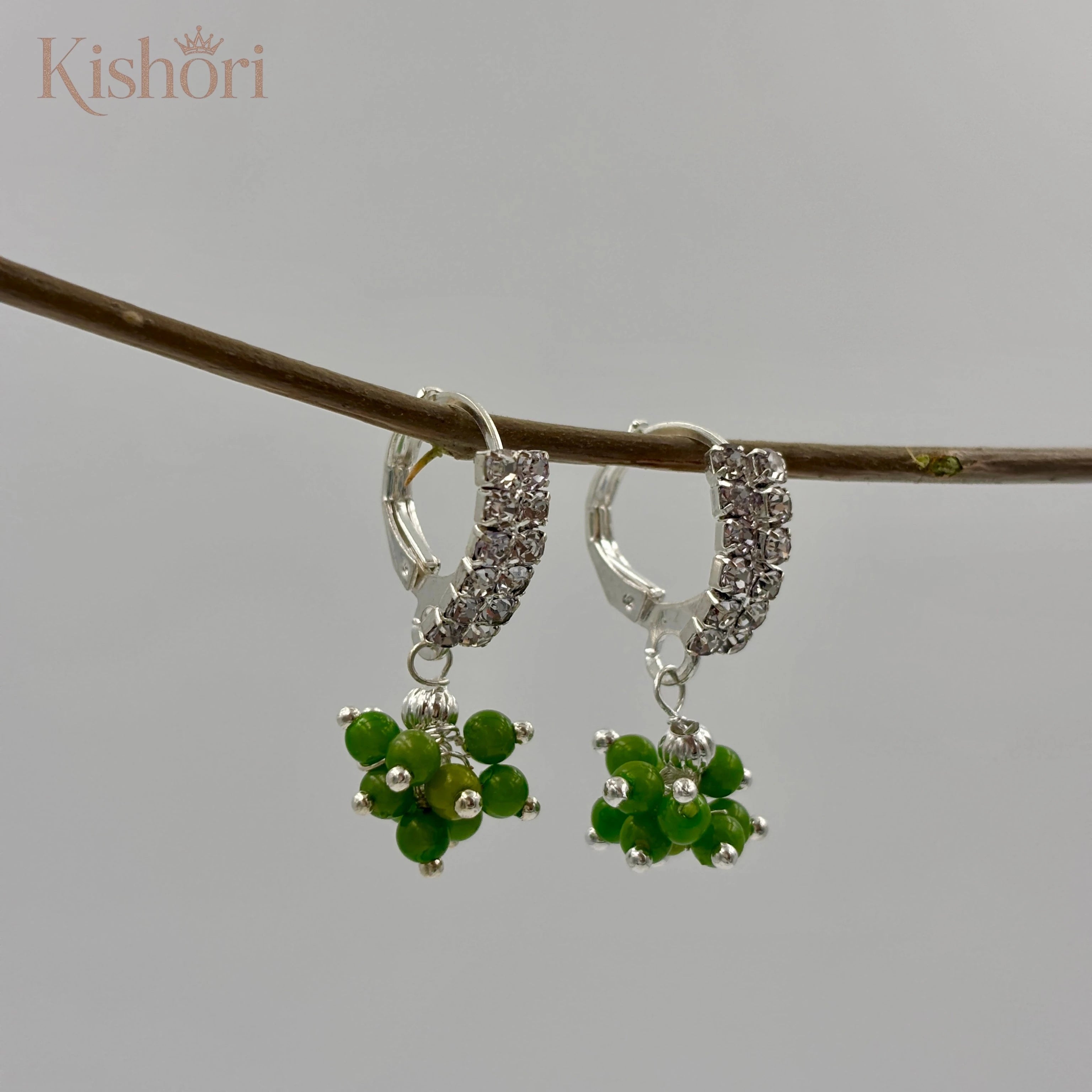 Sterling Silver Orbit Earrings