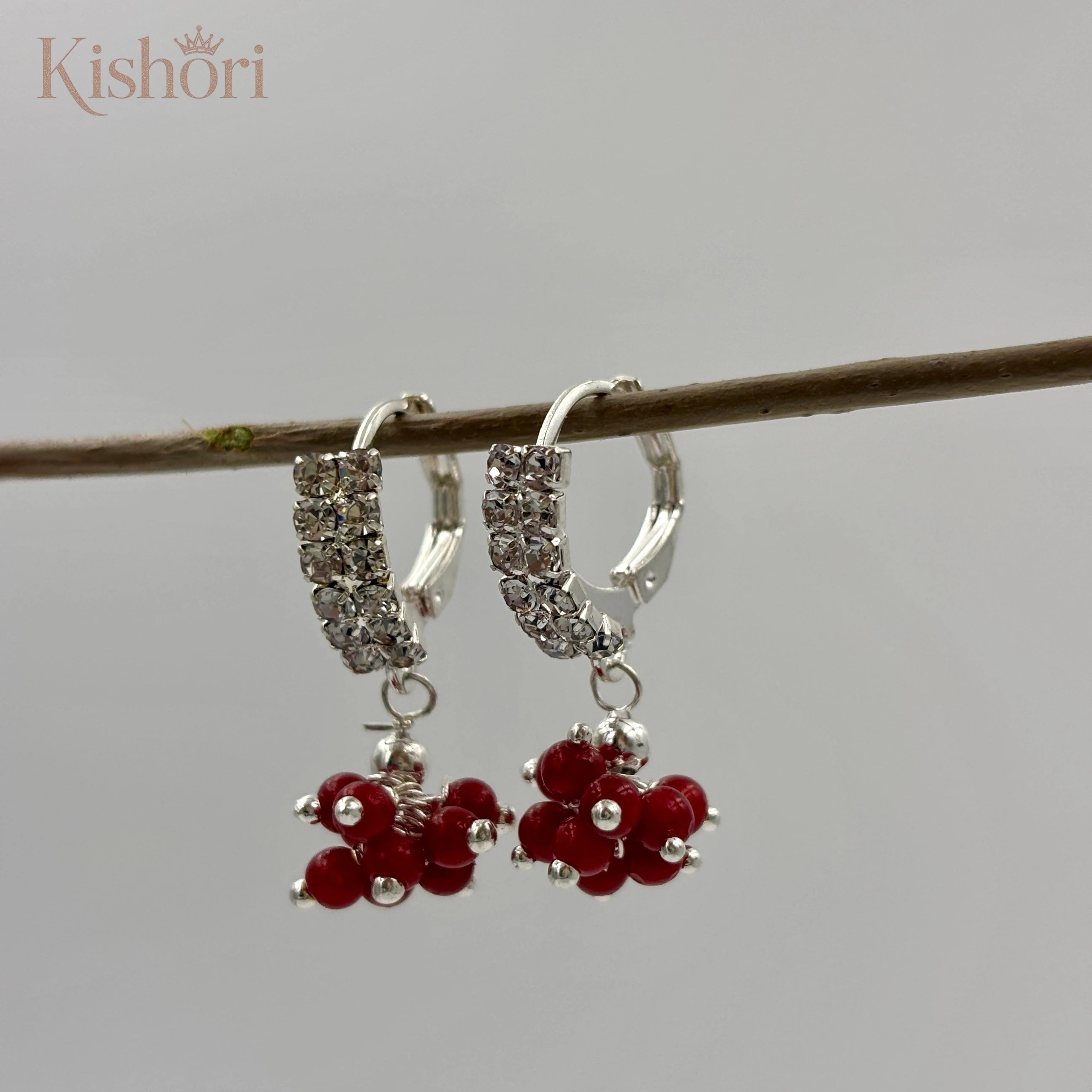 Sterling Silver Orbit Earrings