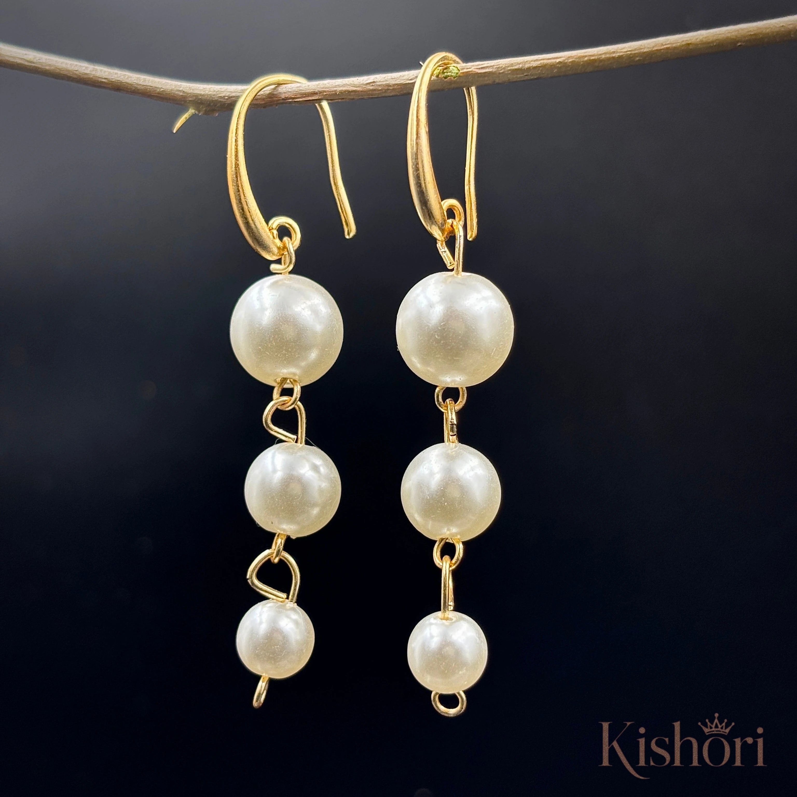 Pearl Dangle Earrings