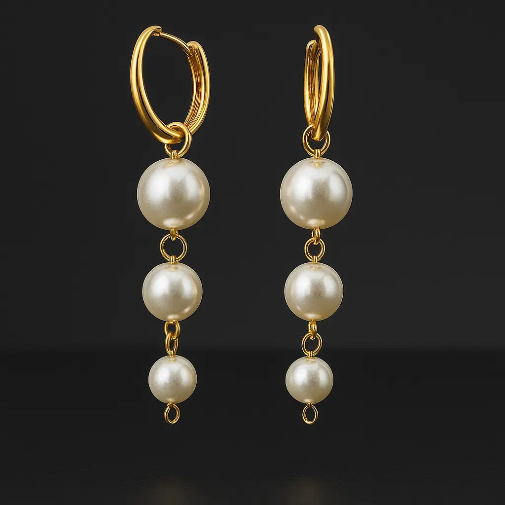 Pearl Dangle Earrings